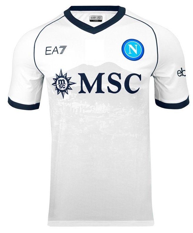 Camisa II Napoli 2023 2024 EA7 oficial 